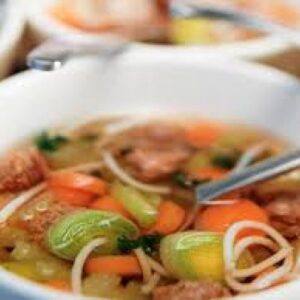 Oma's gevulde rundvlees soep (1/2 liter)